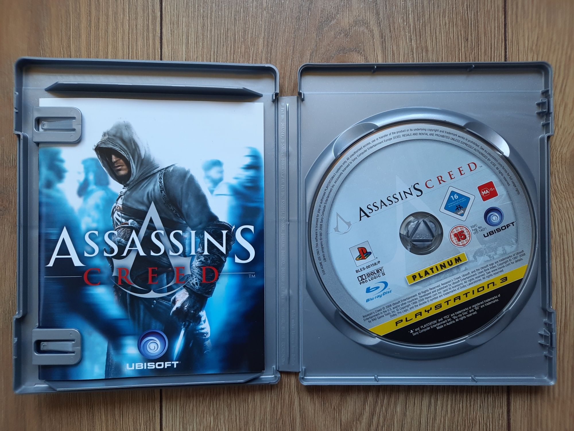 ASSASSIN'S CREED platinum Sony PlayStation 3 (PS3)