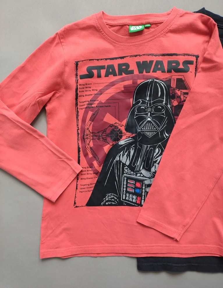 Koszulka  T-shirt Star Wars pomarańczowa czarna na 140 146 cm 9 10 lat
