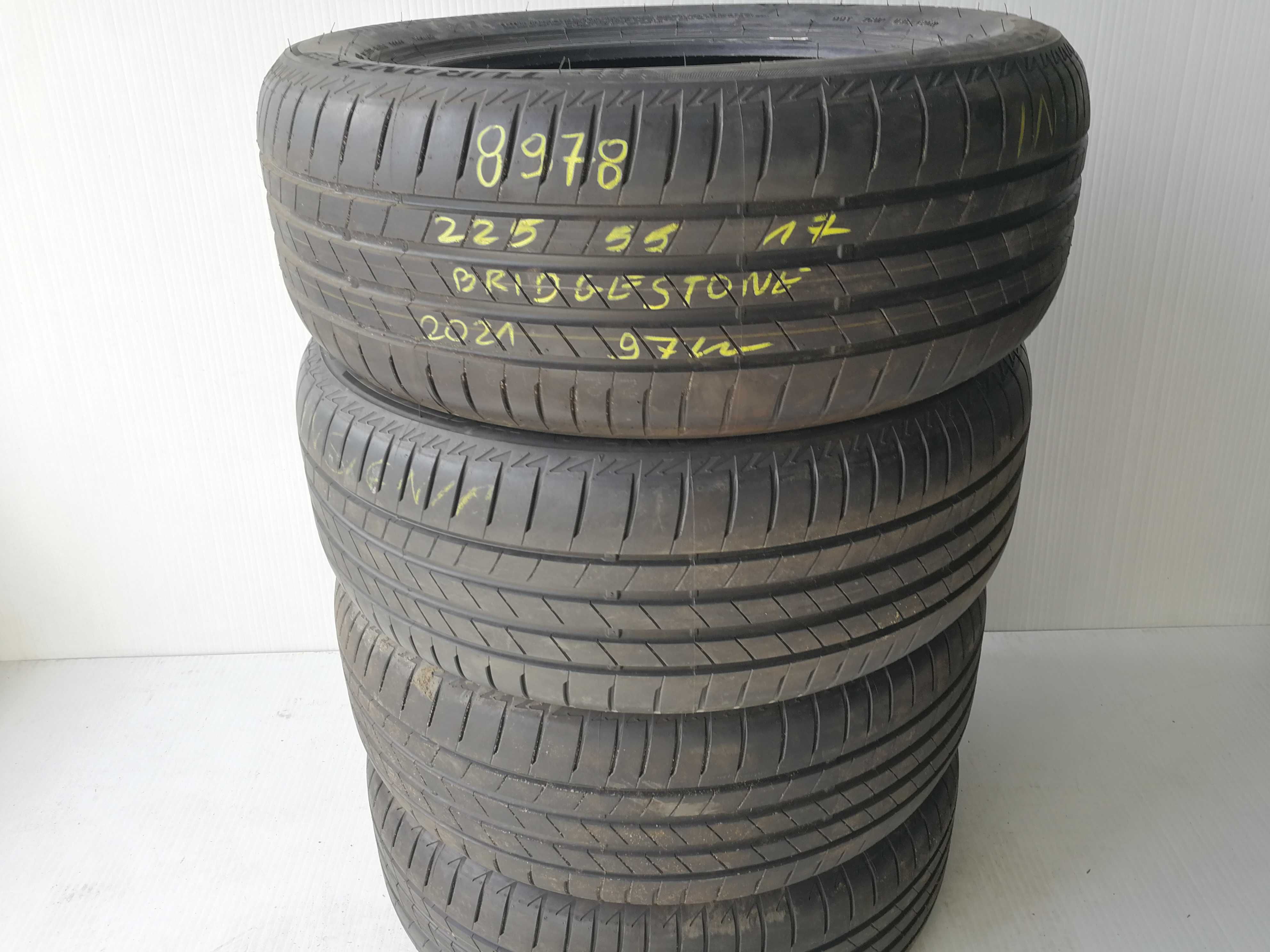 JAK NOWE DEMO!!! Bridgestone Turanza T005 225/55r17 97W 2021r N8978