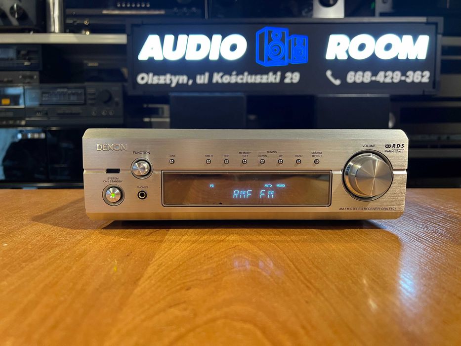 Wieża Denon DRA-F101, mini amplituner Audio Room