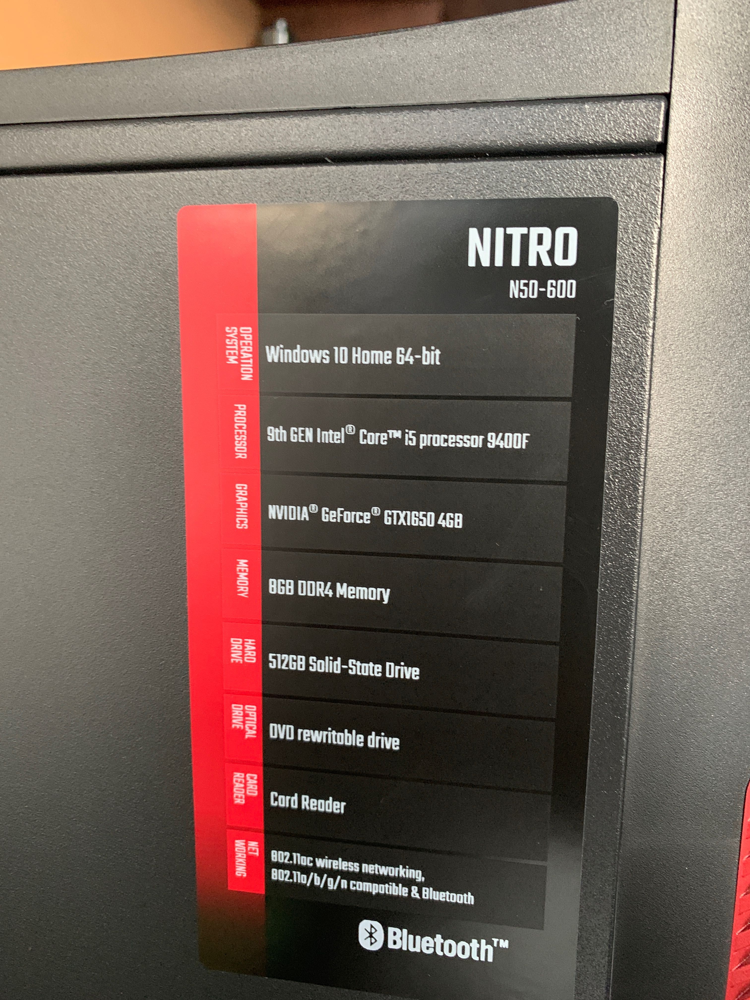 Acer nitro n50-600