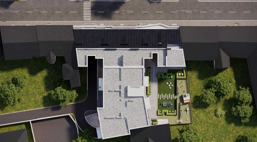 2-кімнатна квартира 60 м² з окремими спальнями та великою кухнею