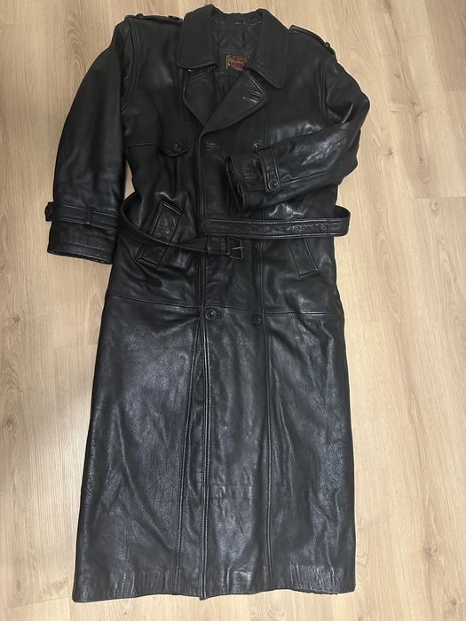 Пальто шкіряне чоловіче