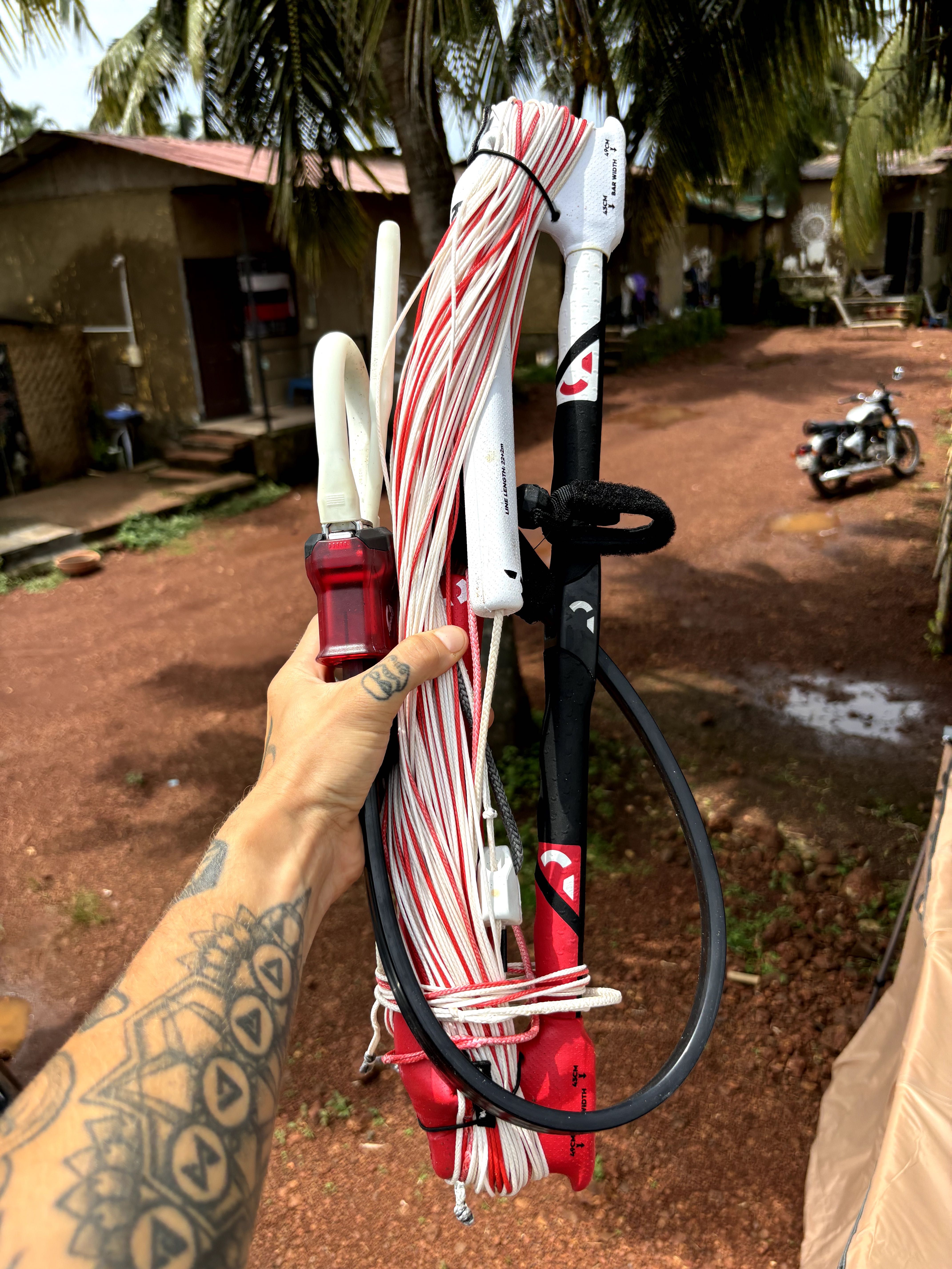 Zestaw Reedin Kite 7m + 9m + Bar