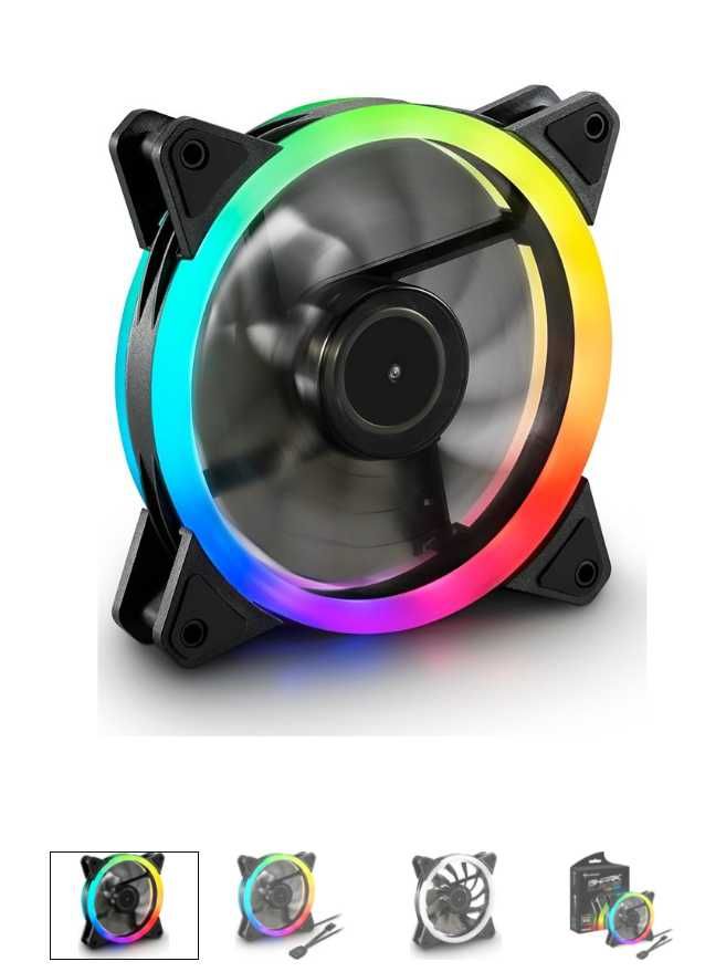 Wentylatory Sharkoon Brushless DC fan (5 sztuk)
