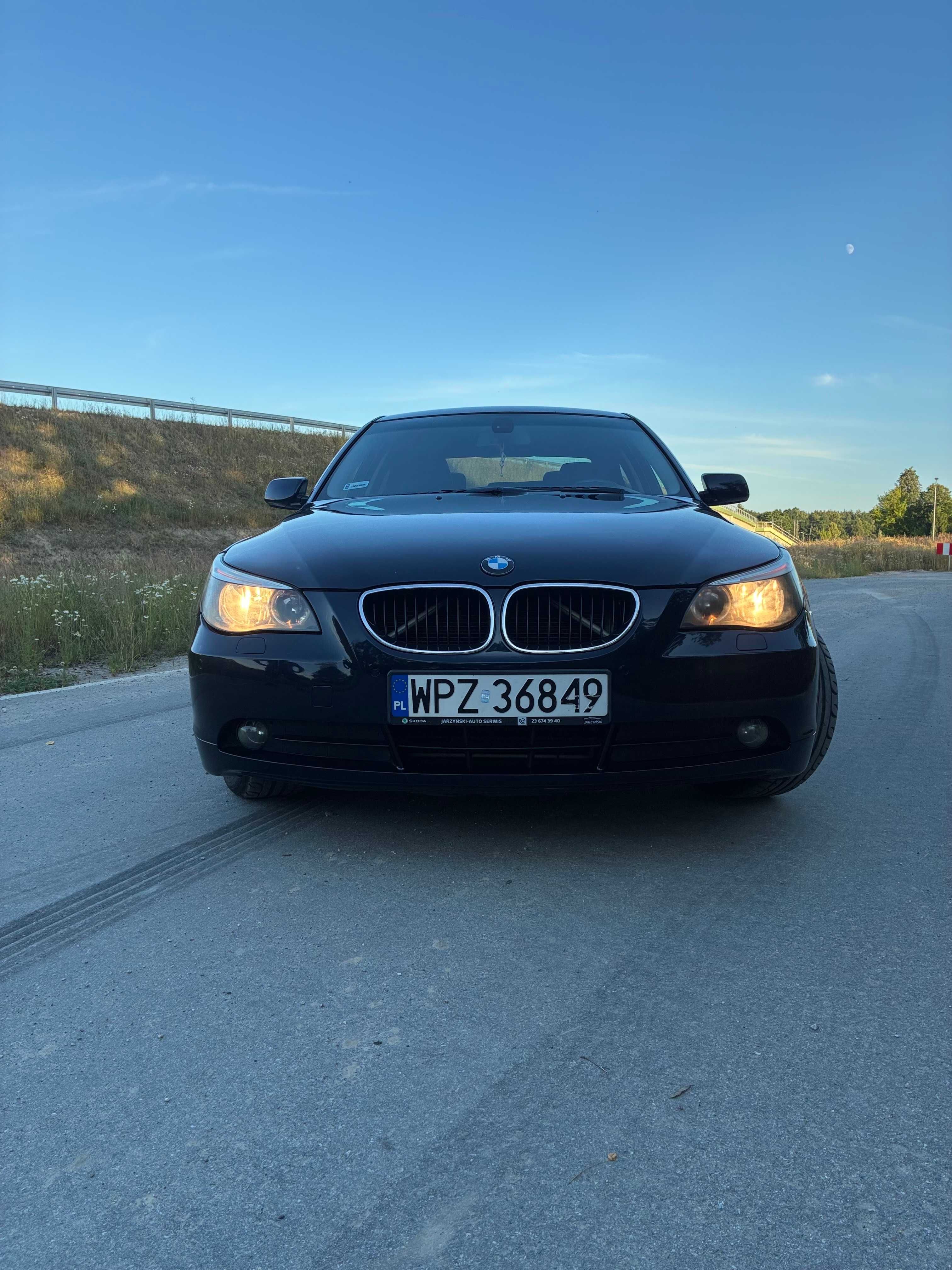 BMW E60 523i benzyna+LPG 2005r 177 KM
