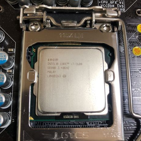 МОЩНЫЙ ТОПОВЫЙ 4ехЯДЕРНИК s1155 Intel Core i7-2600 3,4 Ghz ( 4*3.8Ghz