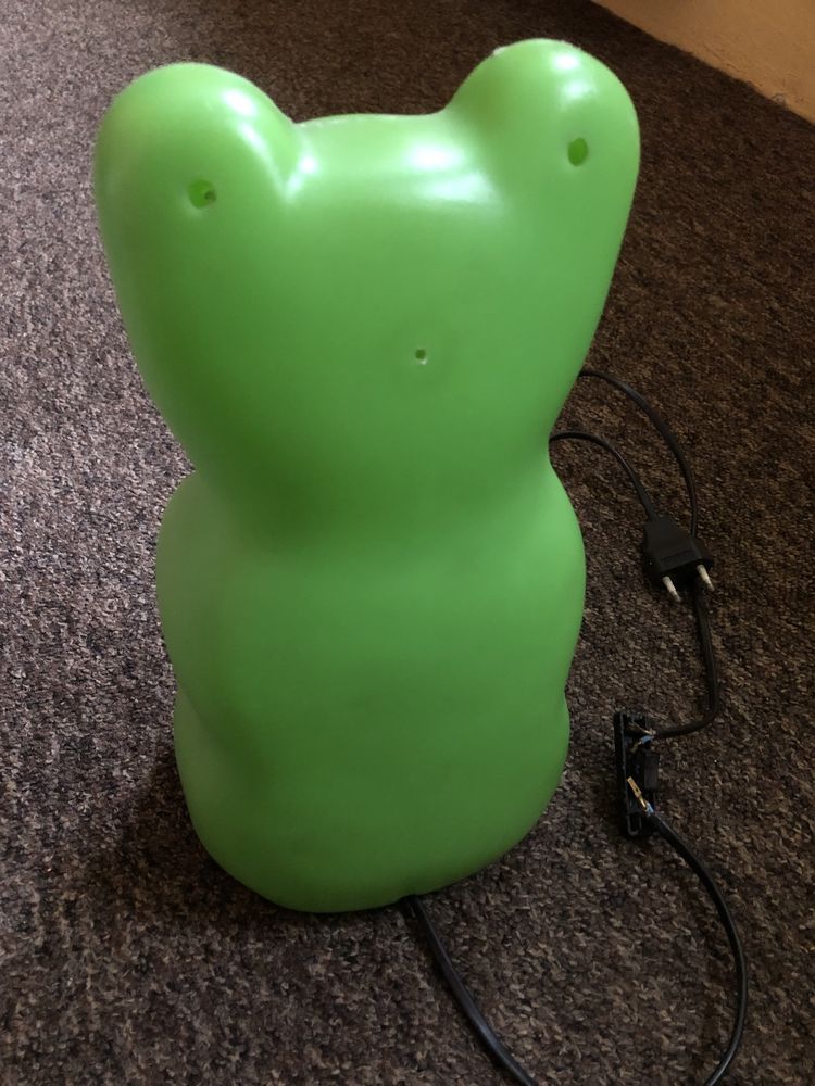 Lampka miś Haribo zielony