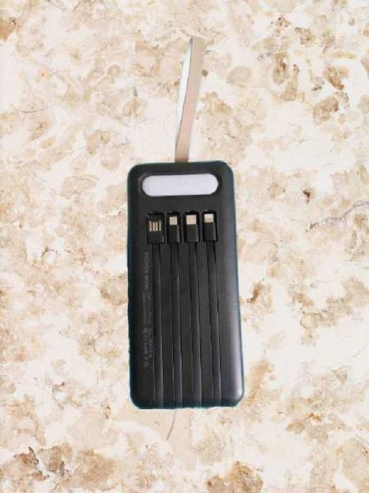 Павербанк 60000 mah 4xUSB з ліхтариком PowerBank фонарик Повербанк