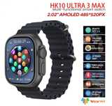 Smartwatch HK10 Ultra3 Max 2,02" AMOLED PL czarny