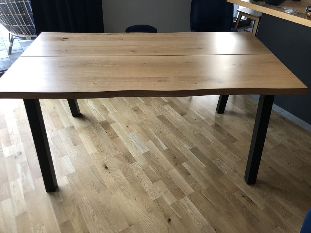 Stół drewniany dąb 160x86