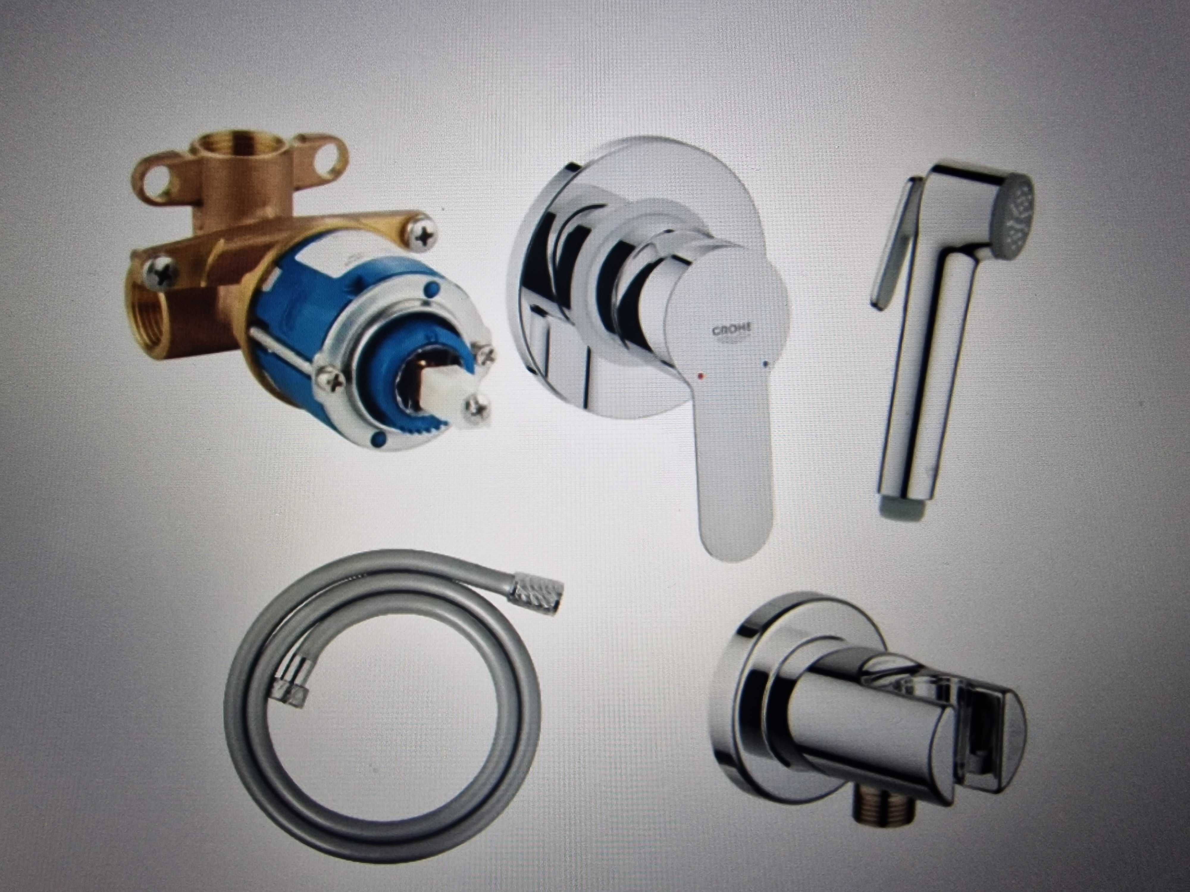 Grohe BauEdge 29040000 Одноважільний Змішувач душу, гігієнічного душу