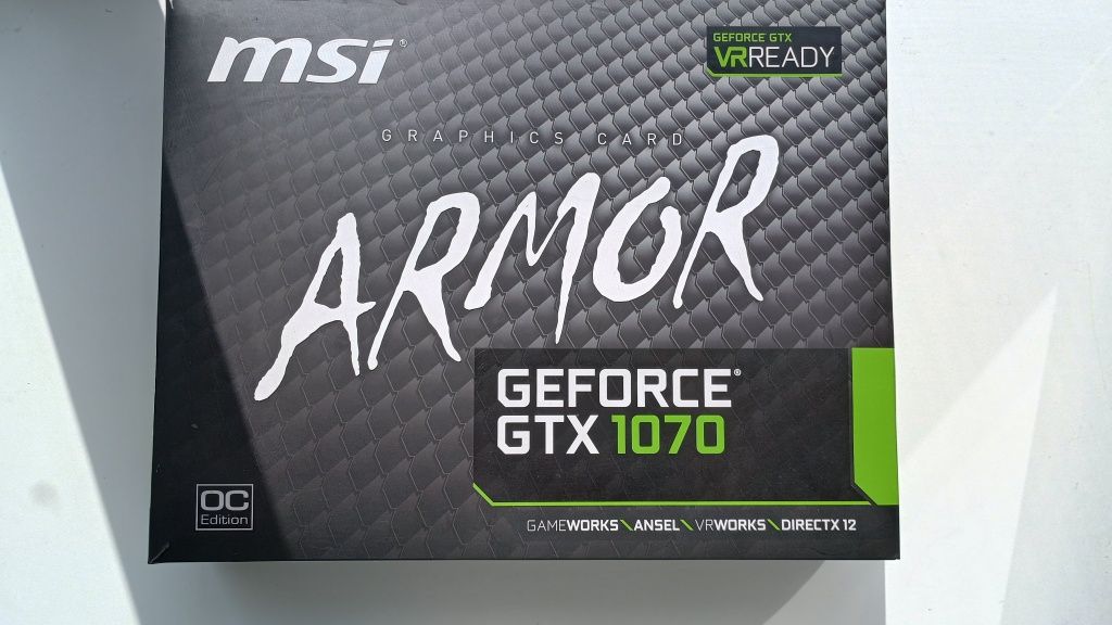 Відеокарта MSI Geforce GTX 1070