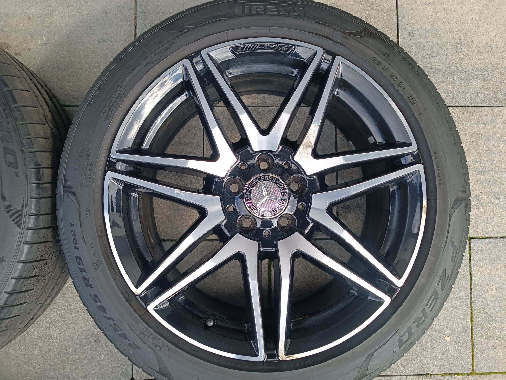Koła felgi Mercedes V-Klasa W447 19" AMG opony 6mm