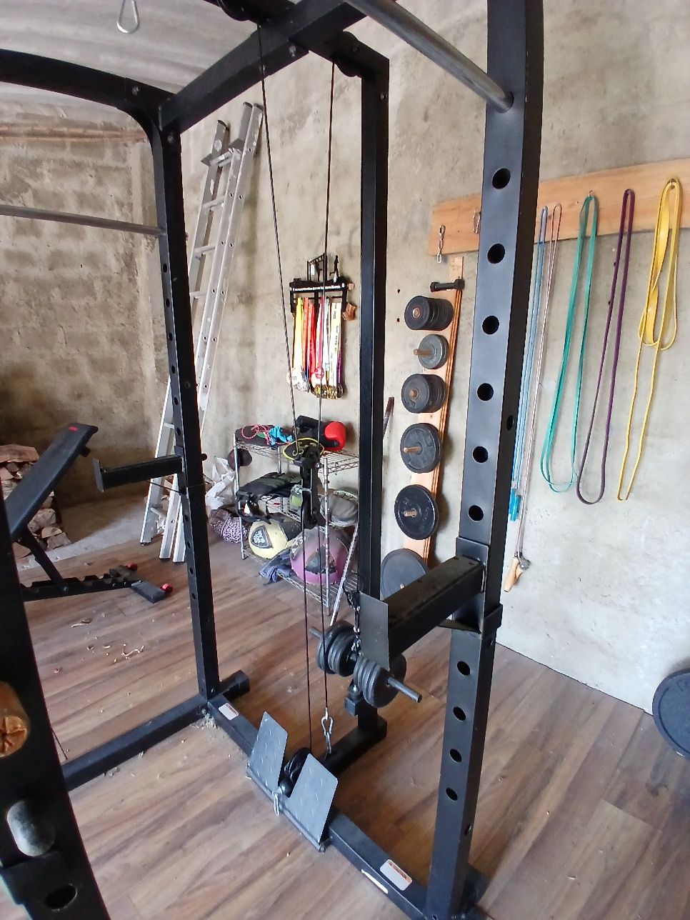 Rack musculação Adidas
