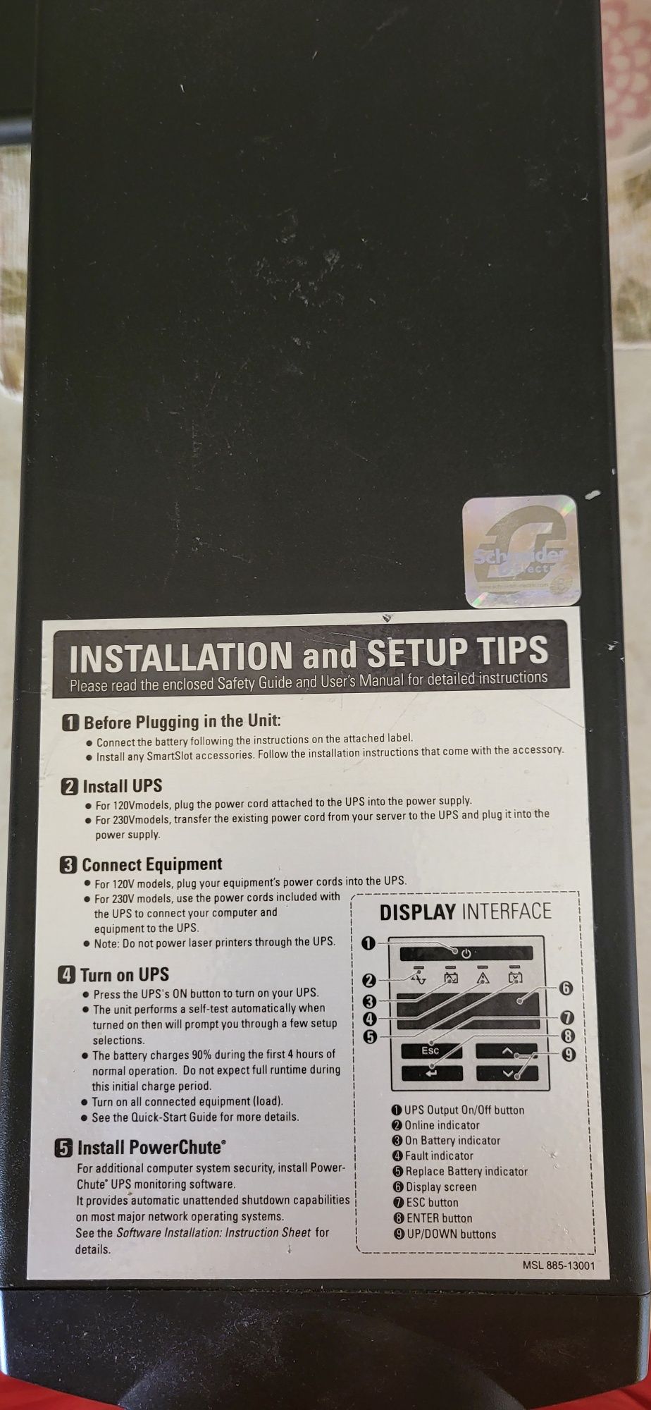 Smart ups APC 750
