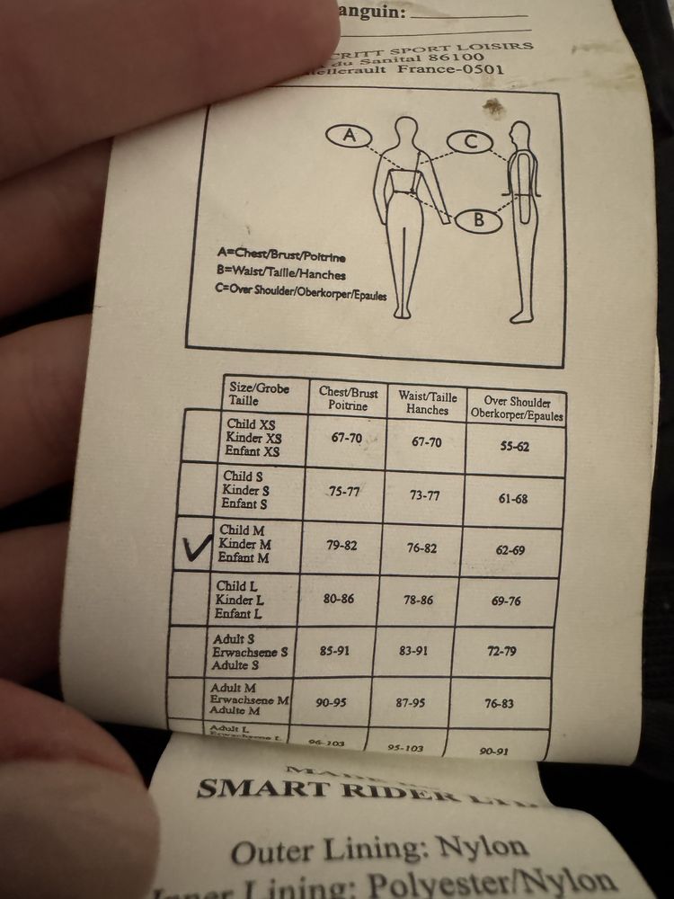 Kamizelka jeździecka smart rider