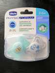 NOWE smoczki CHICCO x2 sztuki PhysioForma light 2-6m. oryginalne opak.