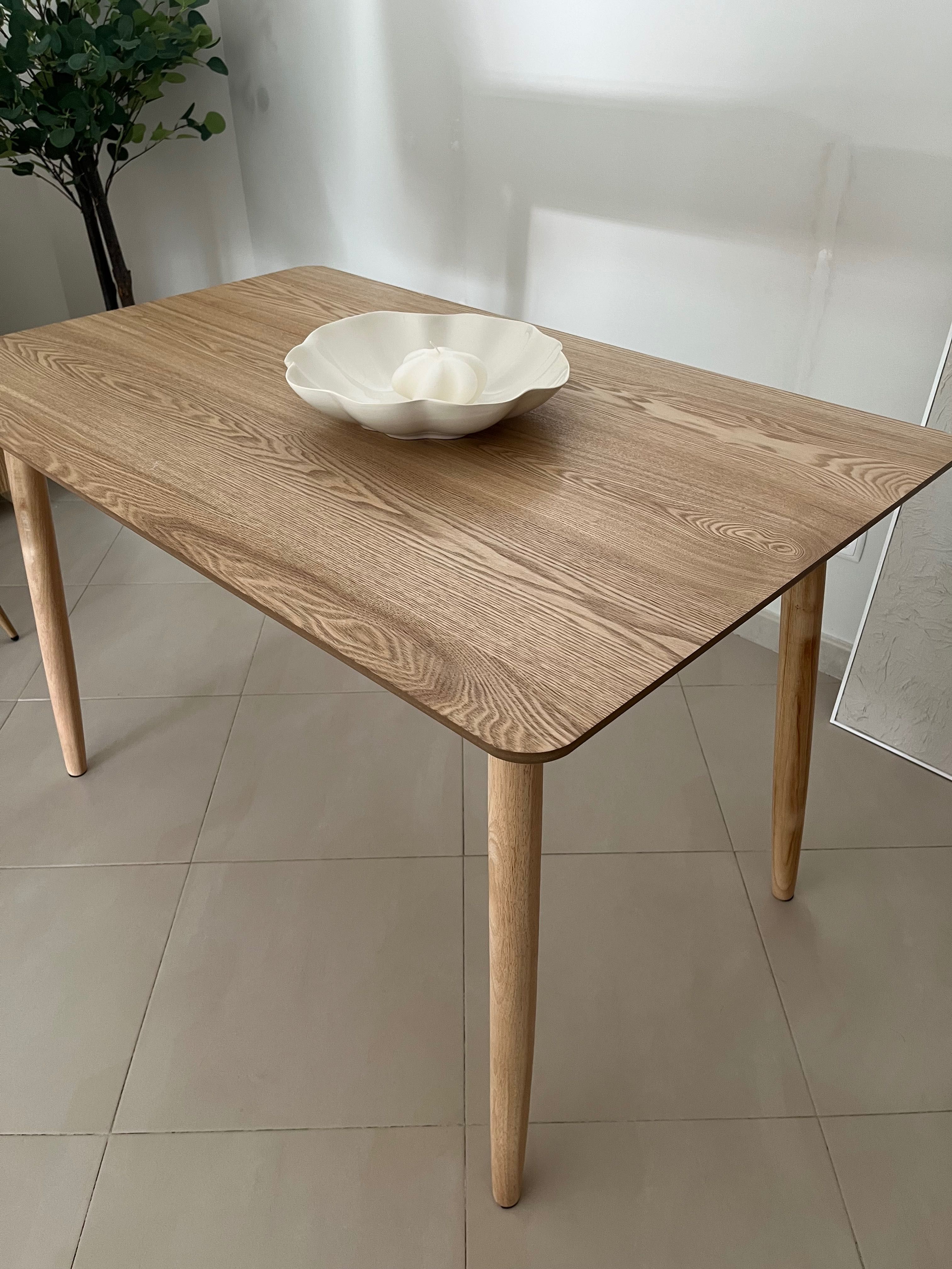 Mesa jantar madeira 120x75cm