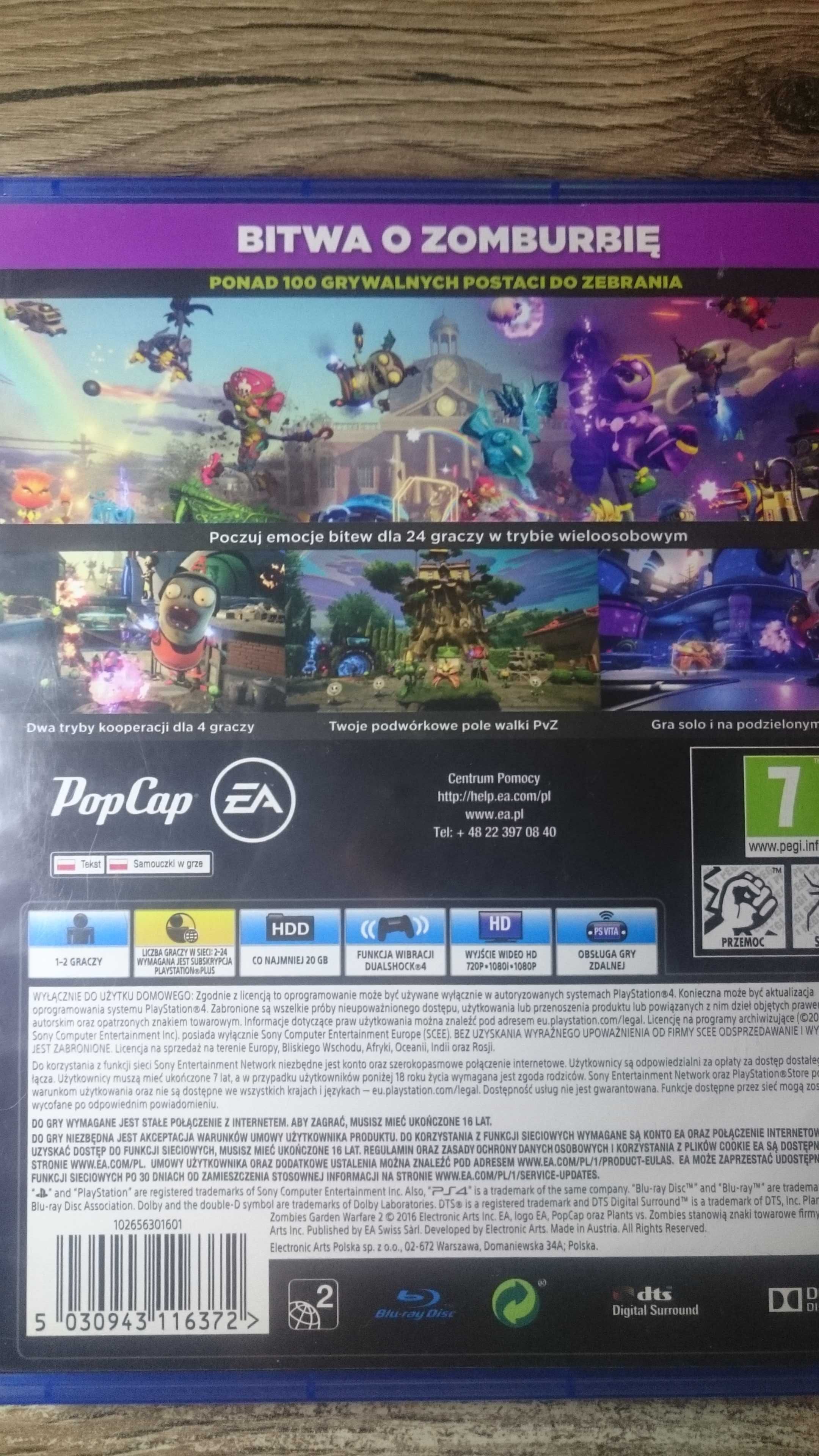 Plants vs zombies ps4 playstation 4 lego minecraft little big 3 rayman