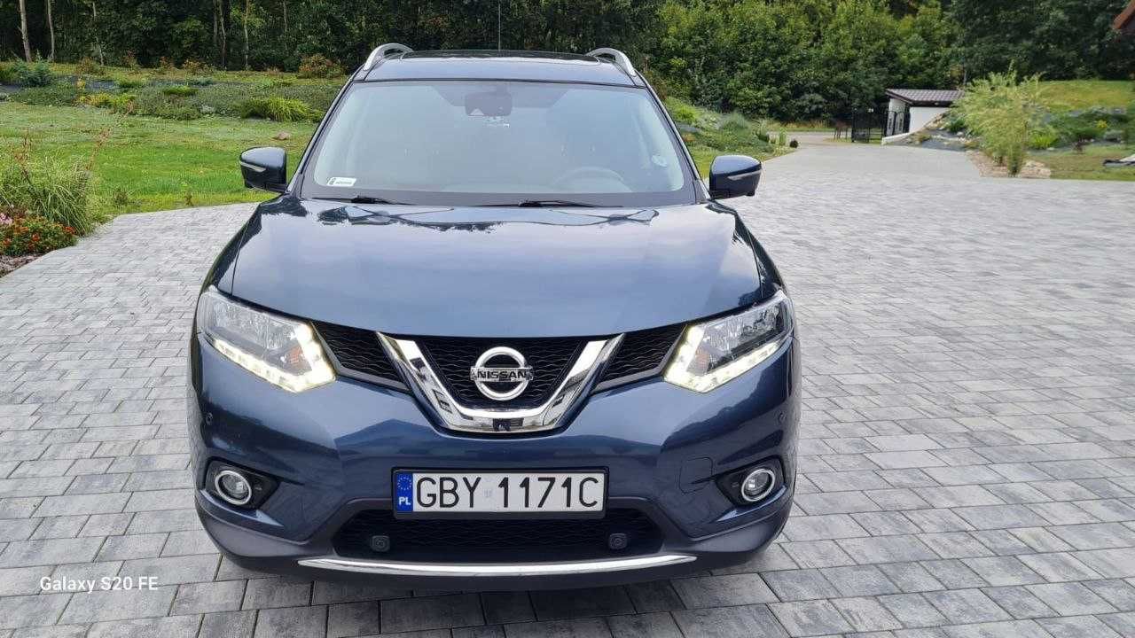 Nissan Xtrail 1,6 oryginalny przebieg 78tys. 2017r. Panorama dach.