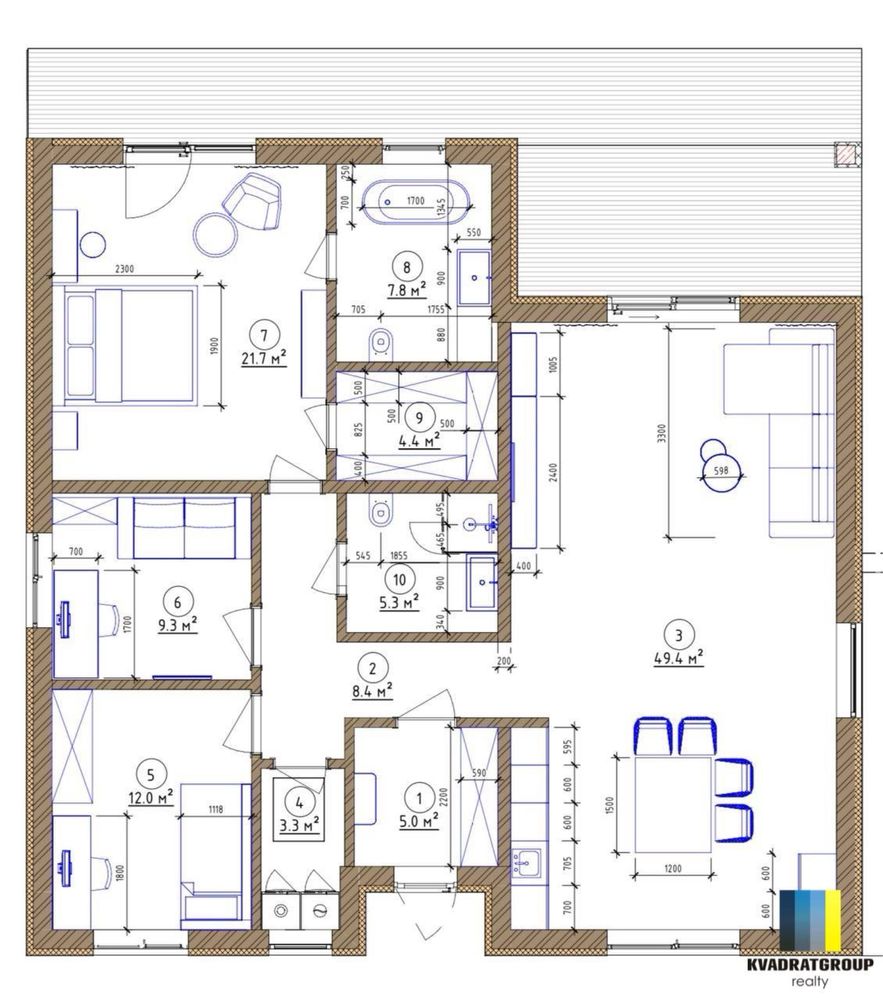 Продам дом в Братском 126 м2