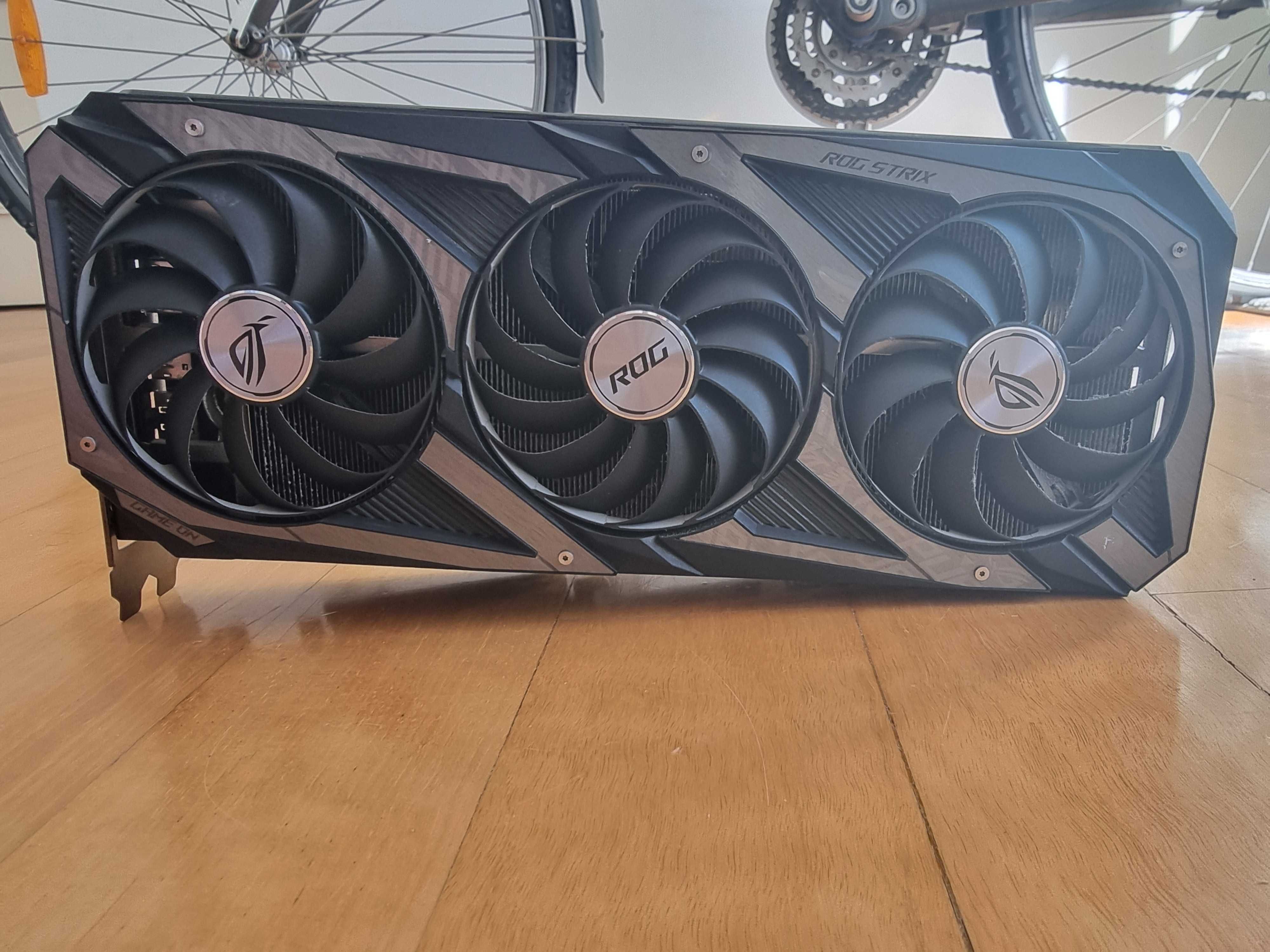 ASUS ROG Strix RTX 3070 Ti OC Edition – Como Nova + Garantia