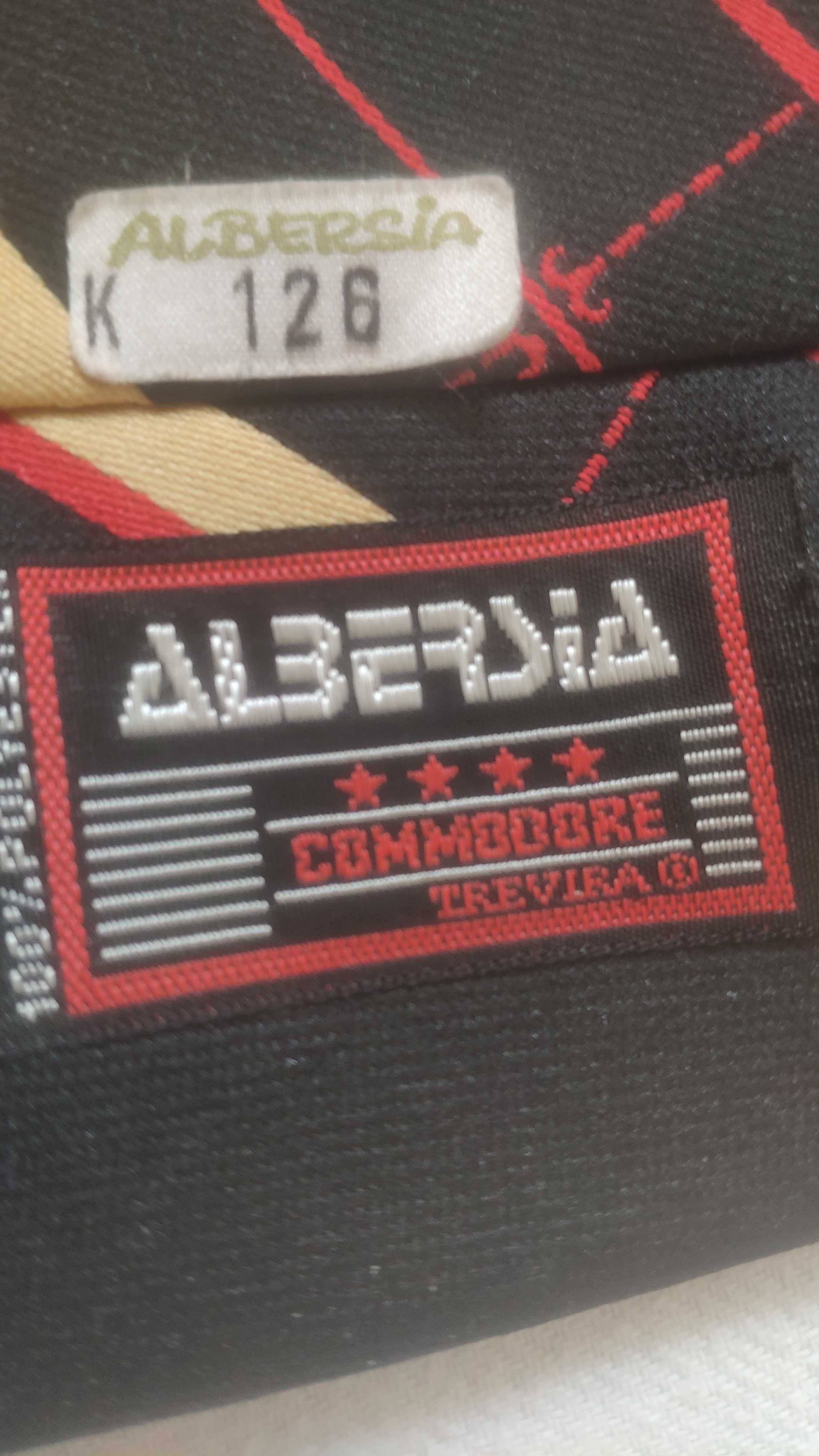 Krawat Albersia Commodore Trevira 70's vintage