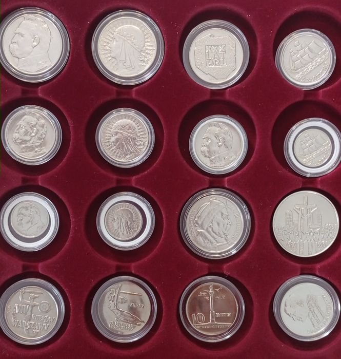 Monety zestaw 92 monety każda inna