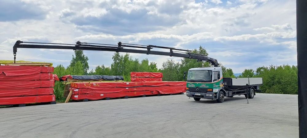 Mercedes-Benz ATEGO  Mercedes-Benz Atego 1218 | 2004 | HDS Hiab 14,5 m | Euro 3 | 180 KM