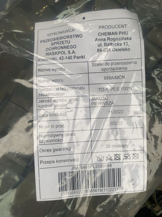 Kamizelka taktyczna 988A