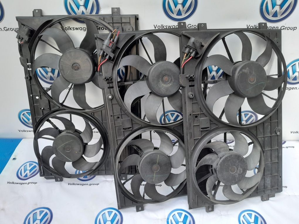 Дифузор вентиляторов охлаждения Passat B7 B8 NMS Jetta mk6 Beetle
