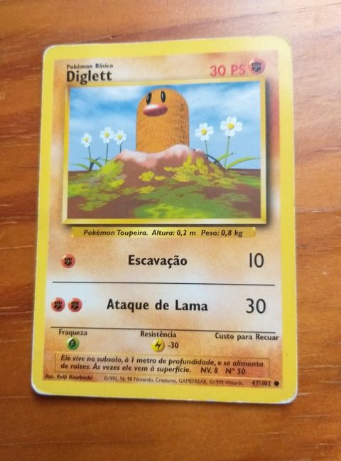 Pokemon Card -Diglett 30 PS