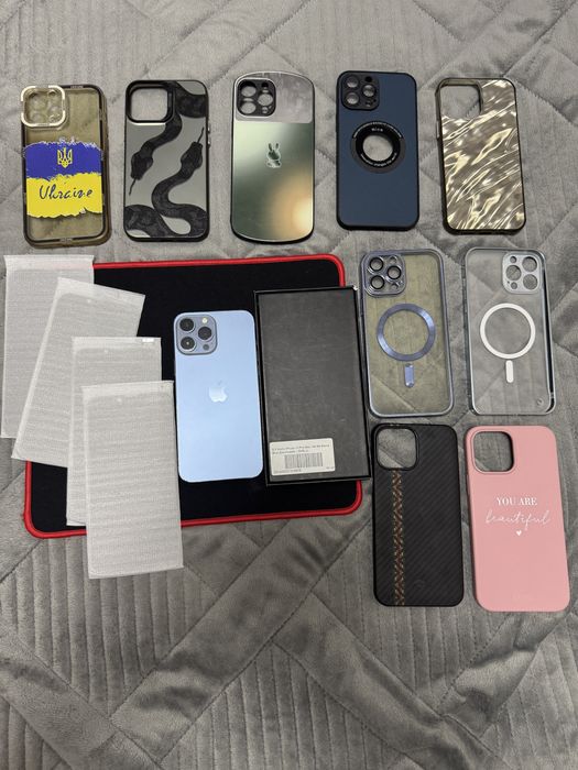 iPhone 13 pro max Sierra Blue 128gb Neverlock