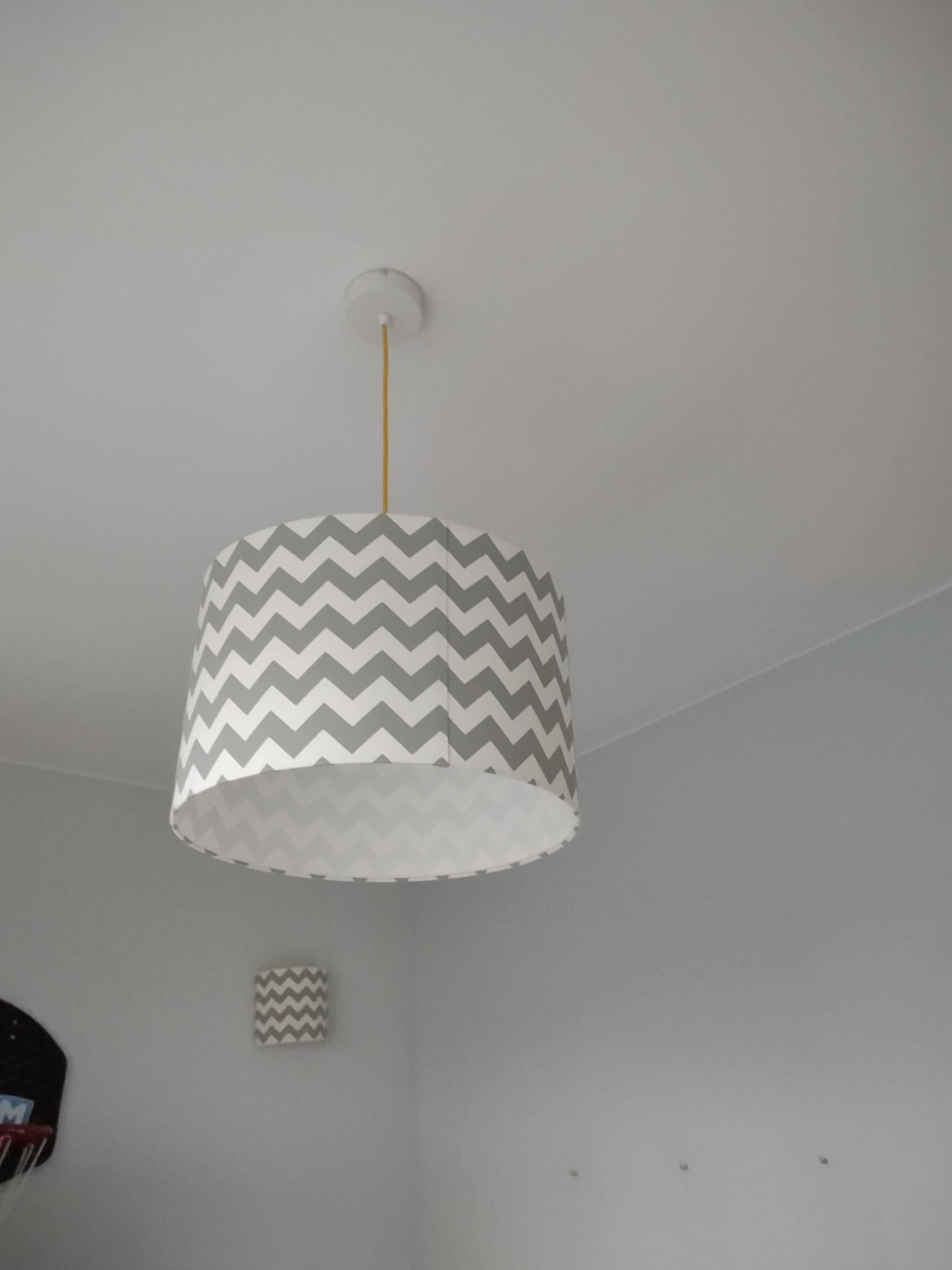 Lampa sufitowa oraz kinkiet z abażurem youngDECO kolekcja New York
