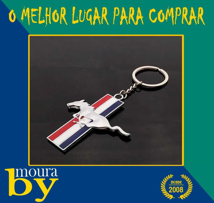 Porta chaves Ford Mustang 50 anos