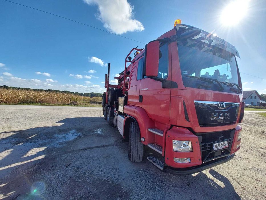 MAN TGS 500 Do Lasu , Drewna