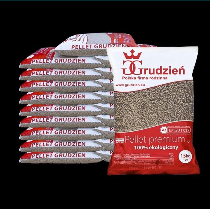 Pellet Premium olczyk Grudzien 18,5MJ Dab sosna swierk Dowoz Najtaniej