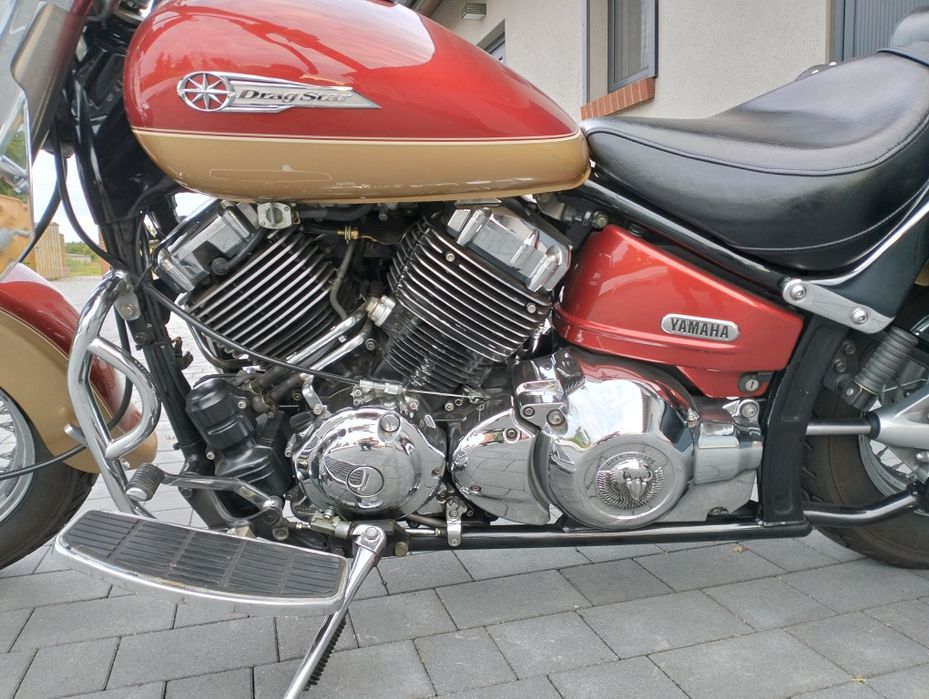 Yamaha XVS 650 Drag Star,  Classic , bezwypadkowy, ubrany, Dragstar