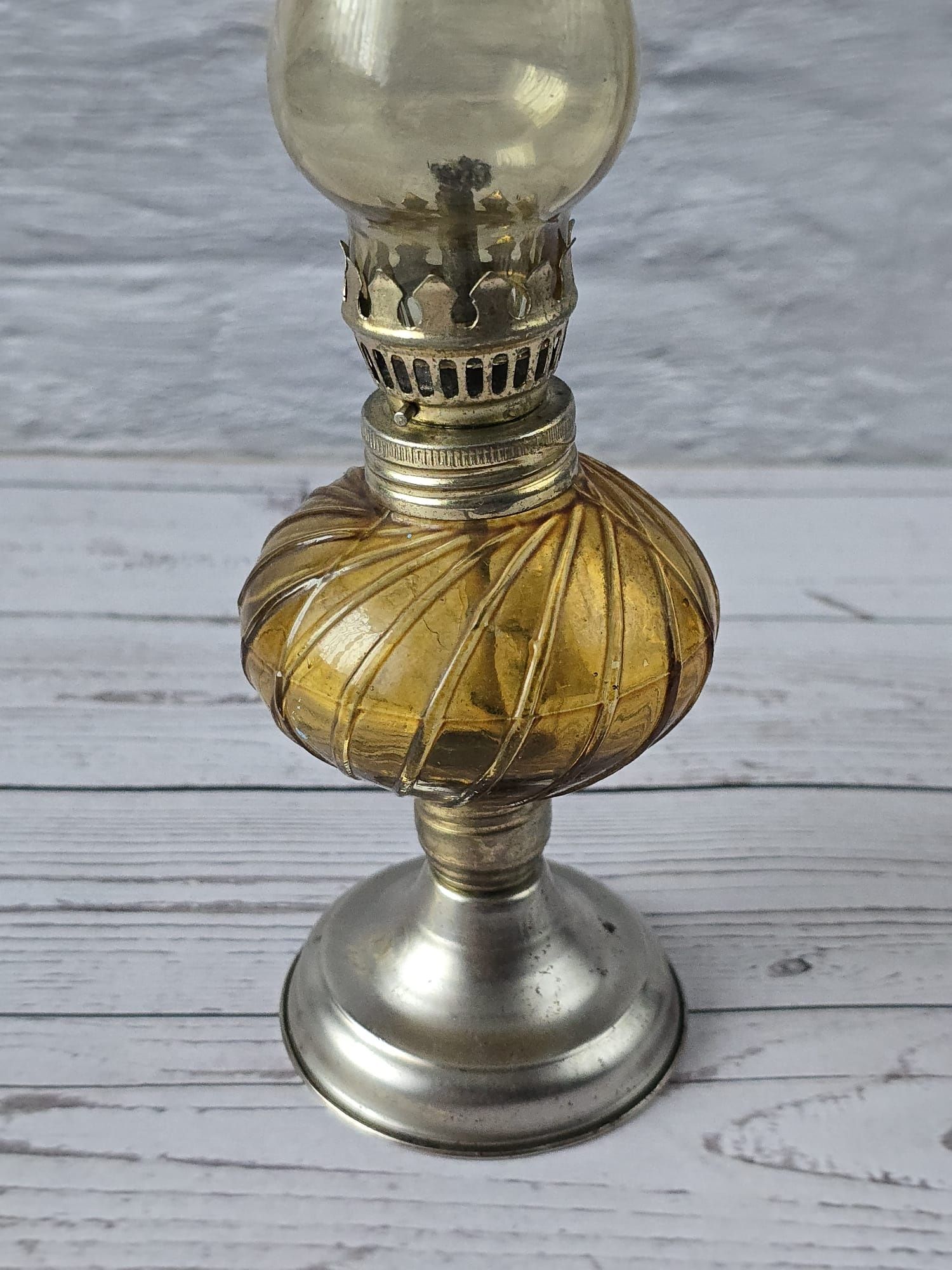 Lampa naftowa antyk