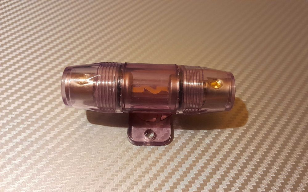 Bezpiecznik Car-Audio, oprawa bezpiecznika z wkładem 40A / 32V