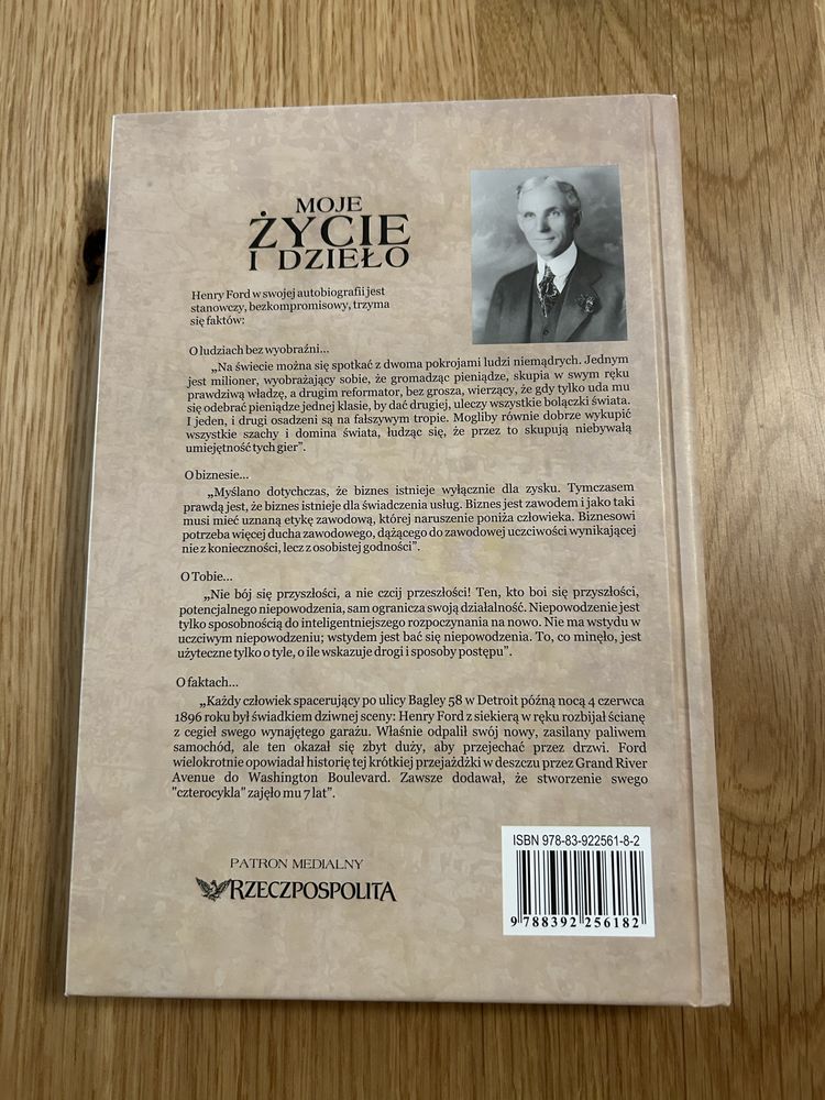 Moje życie i dzieło Henry Ford
