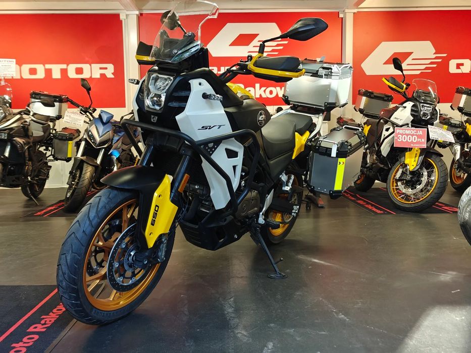 QJMOTOR SVT 650 DEMO I Moto Rakowski I Transport w całej Polsce