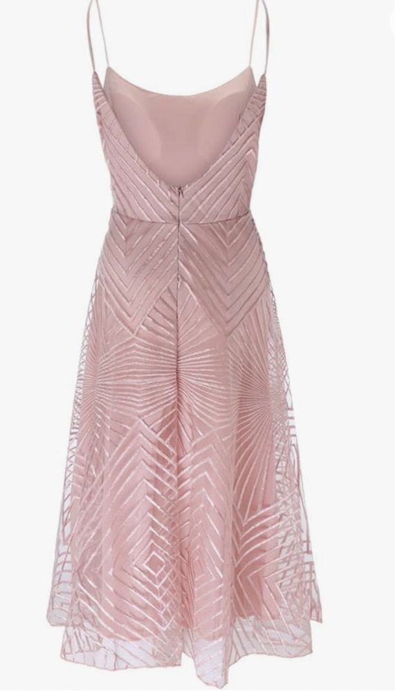 Sukienka midi maxi dluga elegancka wesele XS