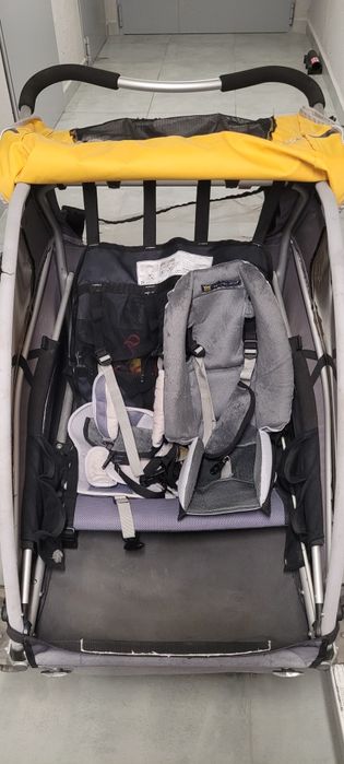 Przyczepka rowerowa Burley Bee Double, 2 osobowa,