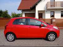 Toyota Yaris 2008 1,3 benzyna, 5 drzwi, hak, zarejestrowana