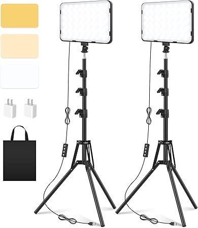 Zestaw Led 2500–8500K Ze Statywem 160 Cm – Lampa Studyjna