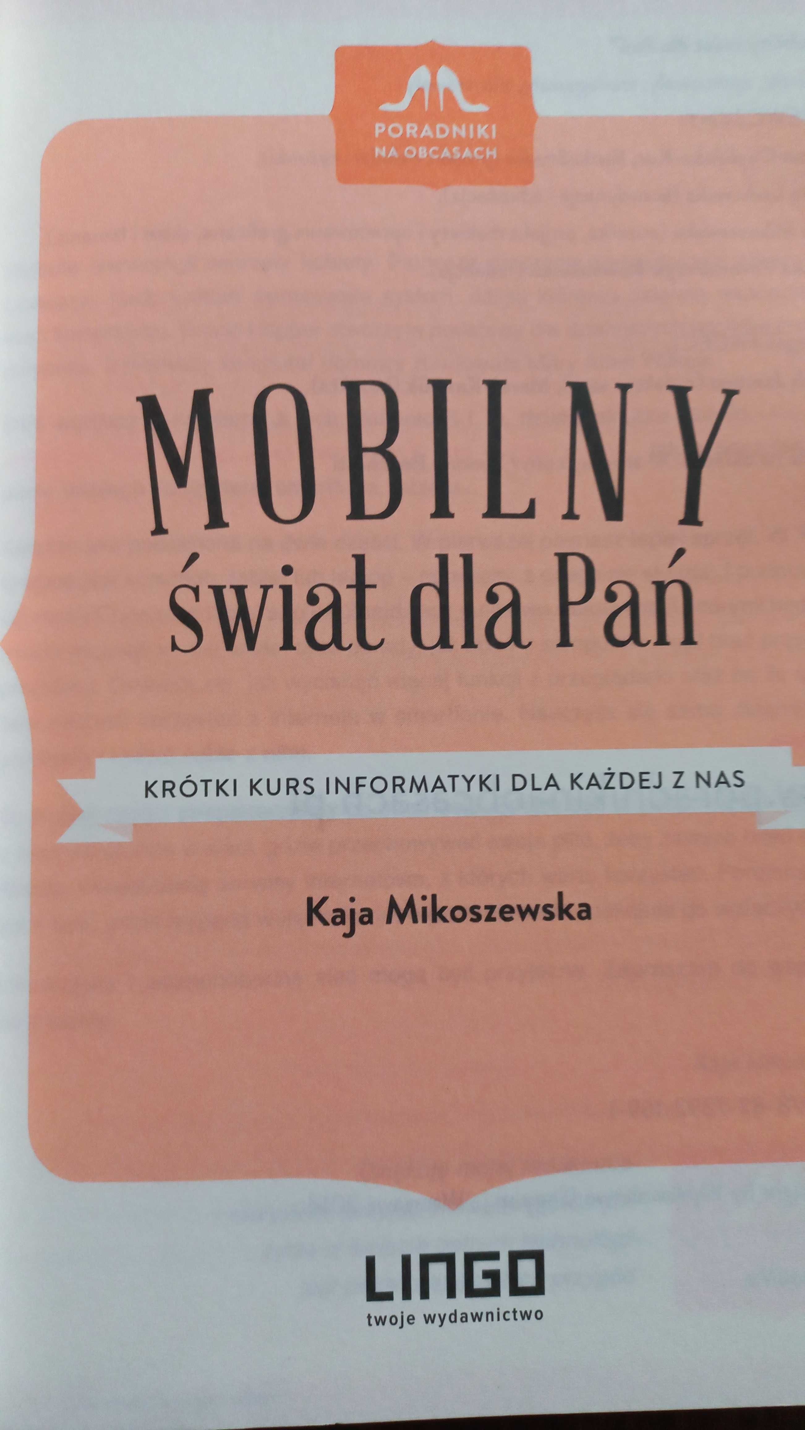 Mobilny świat dla Pań. Krótki kurs informatyki