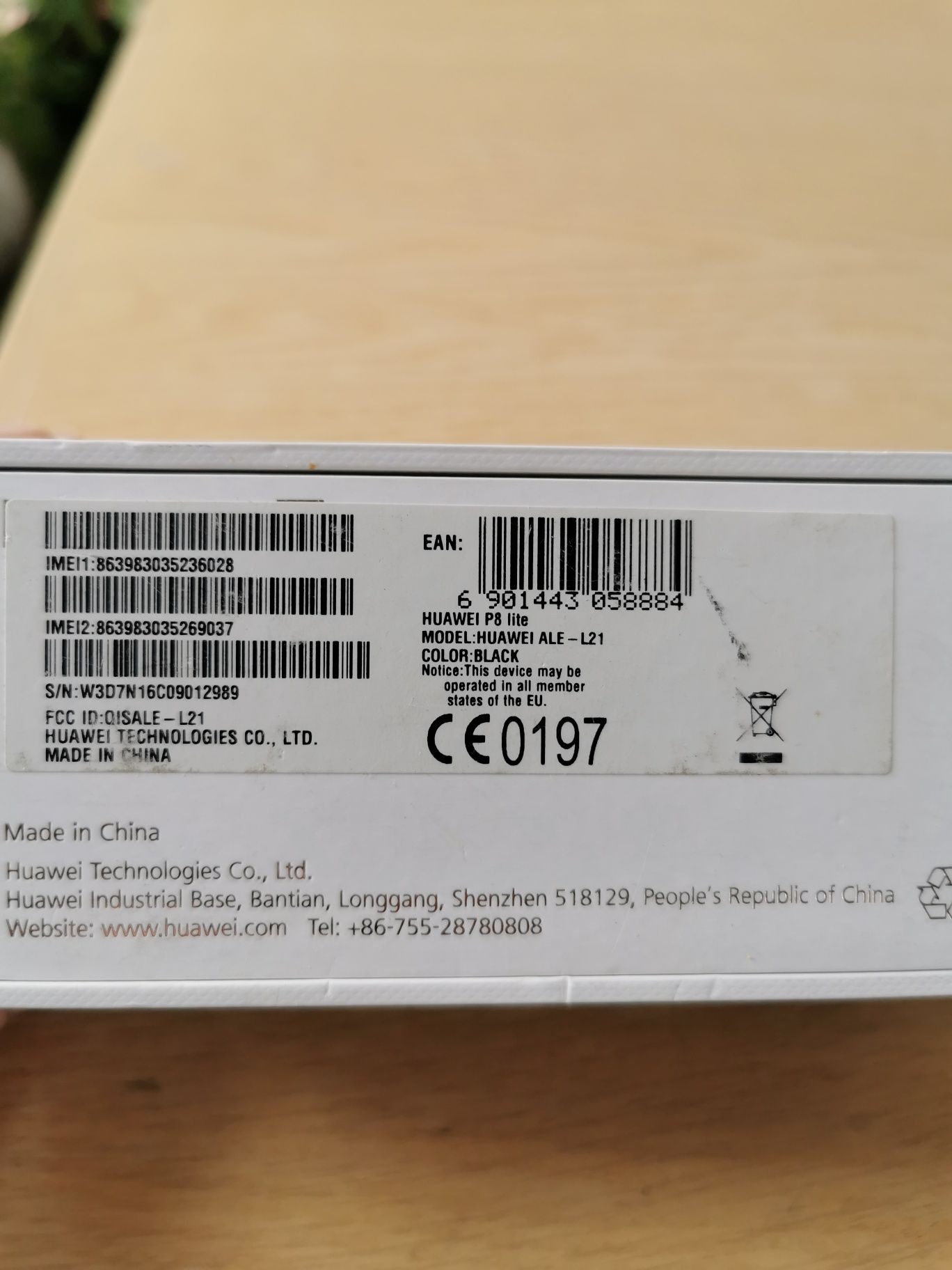 Huawei p8 lite czarny