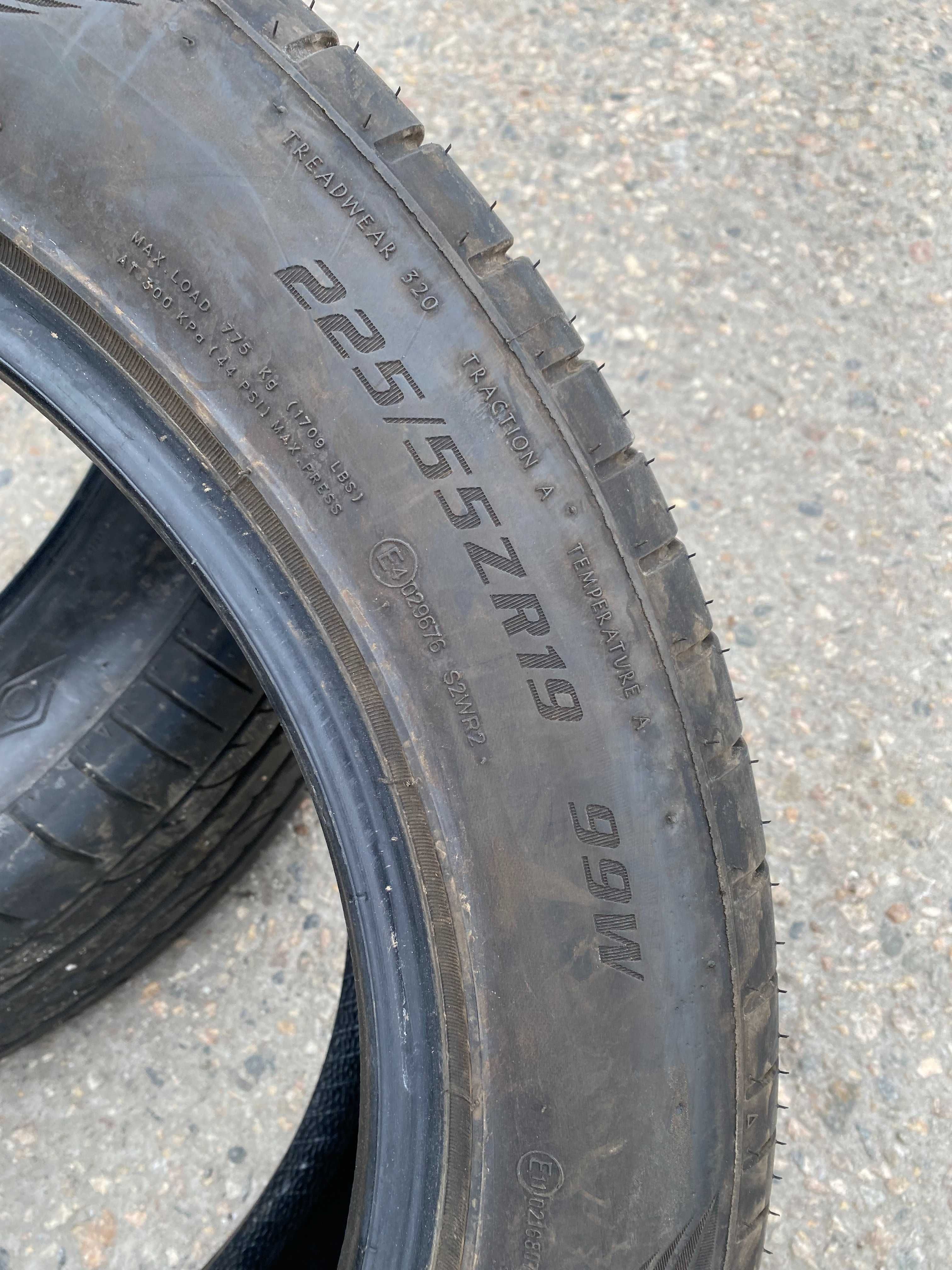 Продам 225/55 R19 OTANI KC-2000   лето  б/у